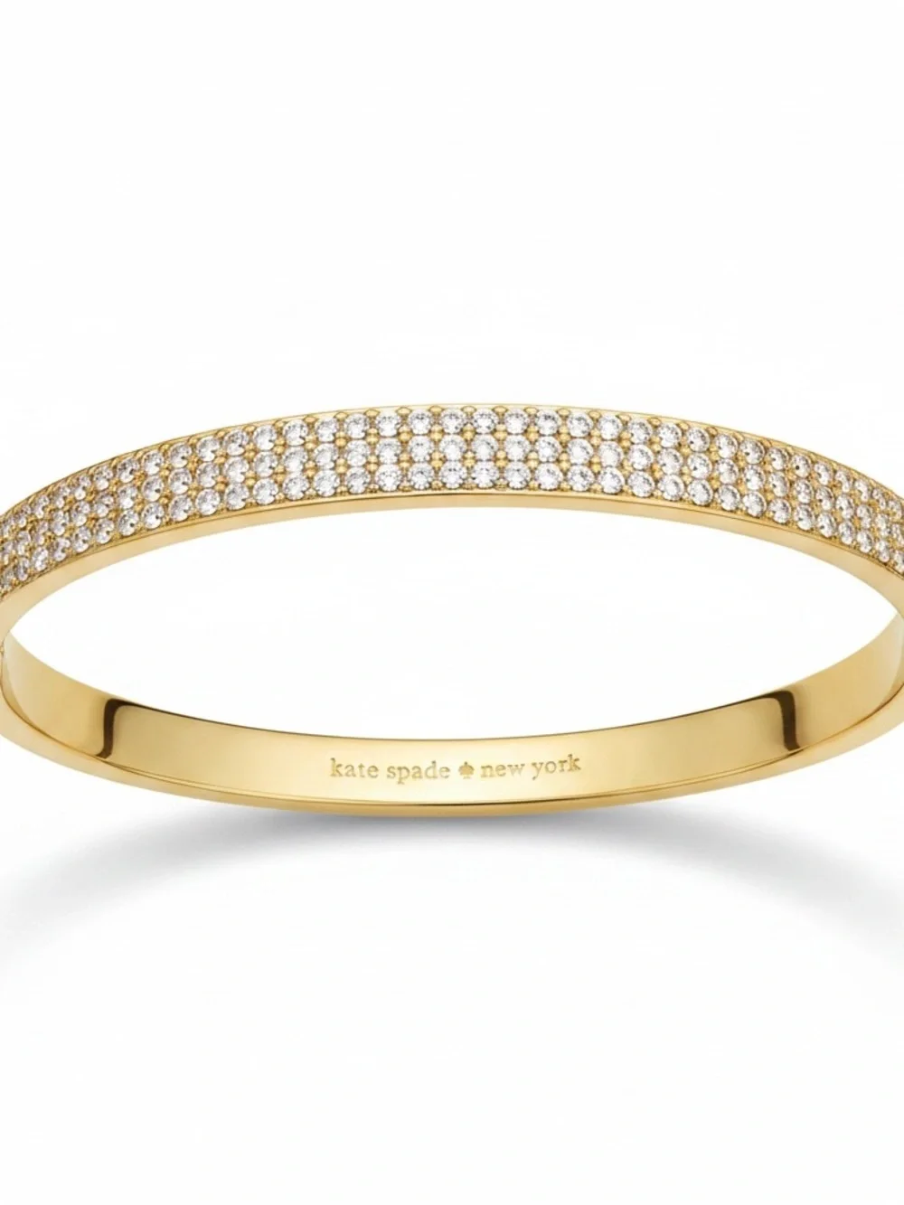 Kate Spade New York Pavé Crystal Hinge Bangle  Bundle, NWT - Picture 7 of 7